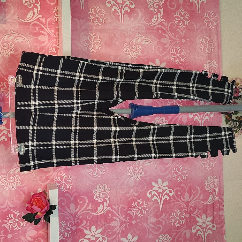 Mixit Monochrome Plaid Leggings